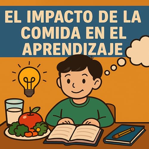 『"El impacto de la comida en el aprendizaje"』のカバーアート