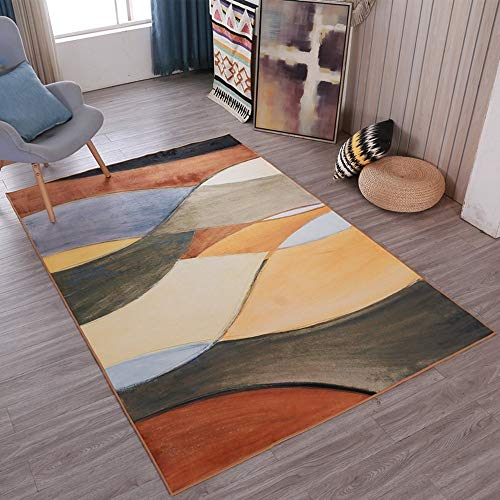 Alfombra abstracta para sala de estar y sofá moderno MU Inicio 2
