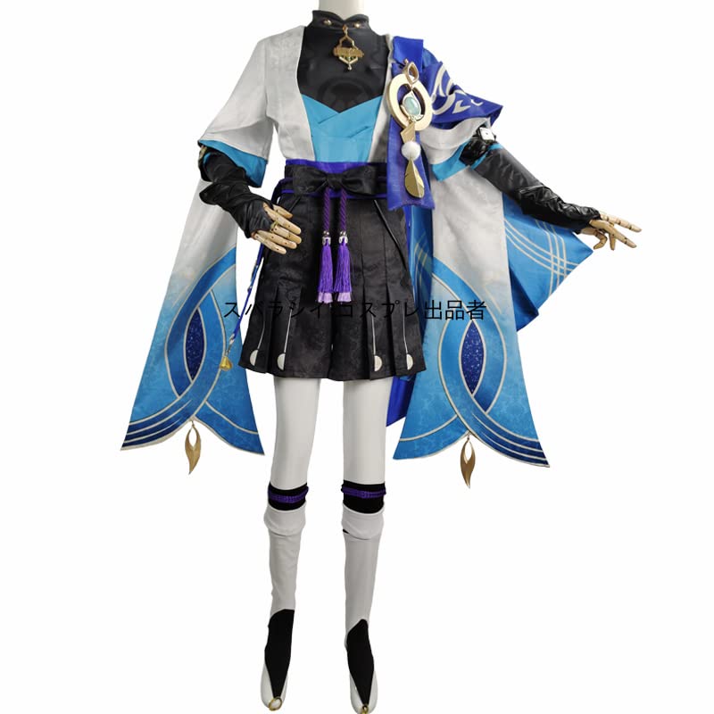 原神 散兵 コスプレフルセット Amazon.co.jp: フルセット 衣装 散兵 スカラマシュ 放浪者 原神