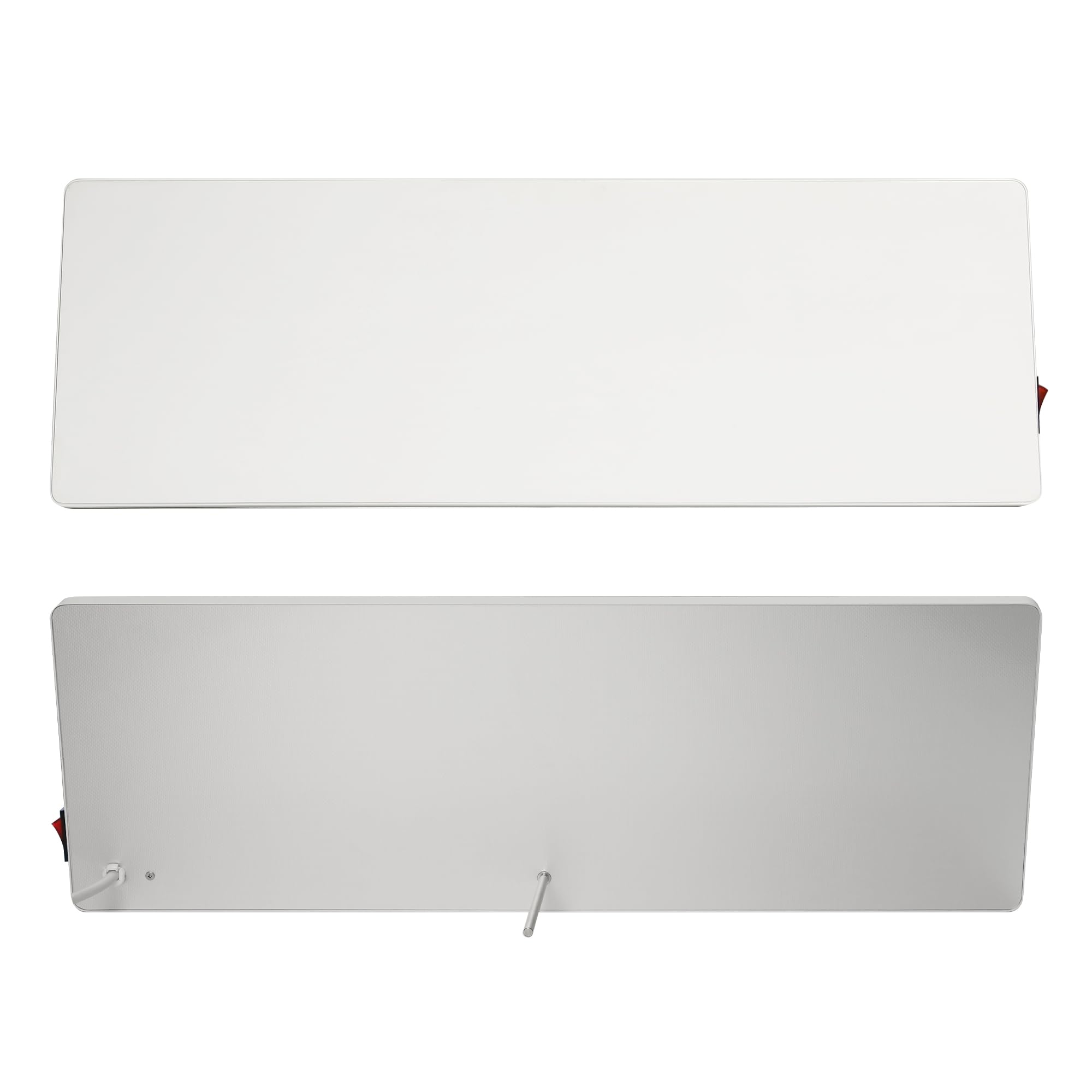 Byecold Infrarotheizung Standgerät 90 Watt, Infrarot Elektroheizung Heizplatte, Schimmel Heizgerät, Schreibtischheizung, Untertischheizung, Schimmelentferner ohne Chemie