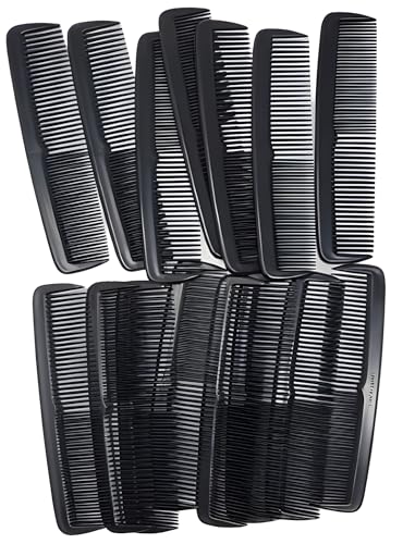Pack de 16 Peines Negros Flexibles de 5 Pulgadas miniatura 2