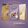 Lindt LINDOR White Chocolate Assorted Chocolate Candy Truffles with Smooth, Melting Truffle Center, 15.2 oz. Bag