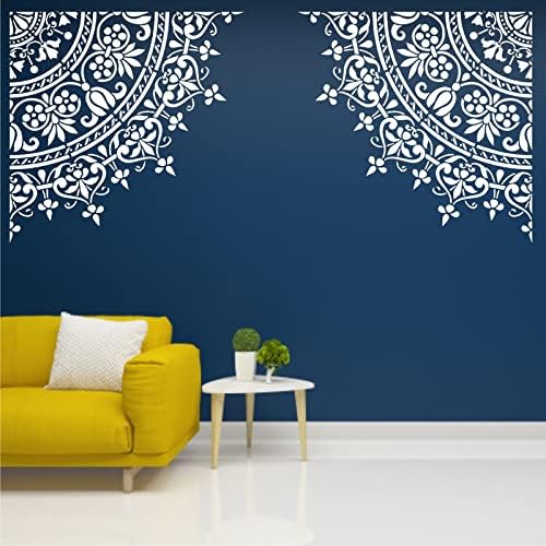 Kainchi Baba India Mandala Art Stencil for Wall Decor/DIY Painting-Stencil in Plastic Sheet (Multi-Coloured, 16 X 24-inch) Mandala Best Desgin. (B0DDXLZDHN) Amazon Price History, Amazon Price Tracker