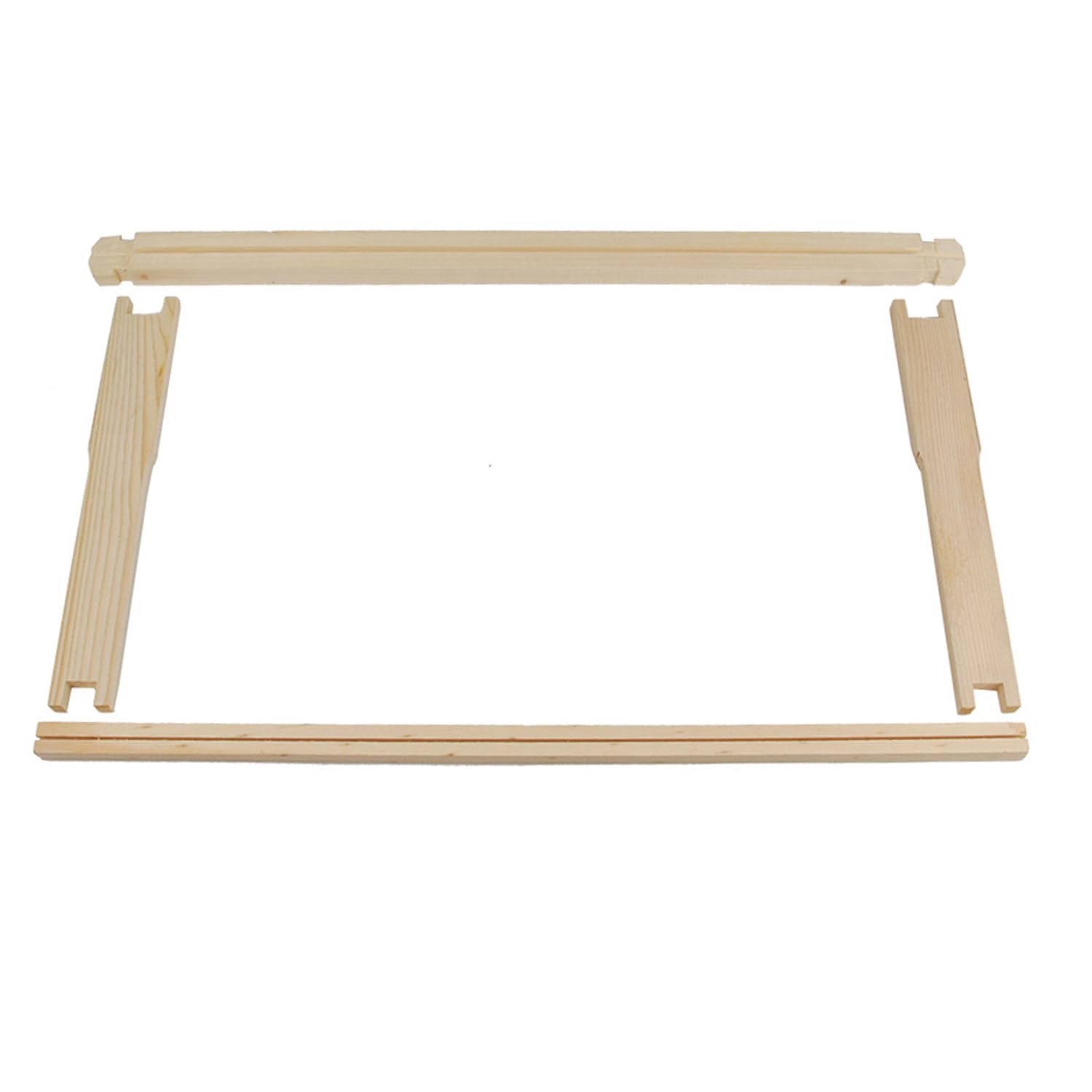 Deep Frames Langstroth Lot de 20 cadres de ruche avec 65 pointes pour apiculture