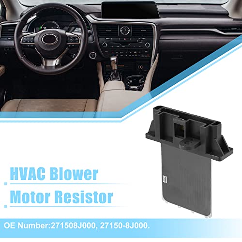 Image of ACROPIX HVAC Blower Motor Resistor AC Blower Control Module Fit for Nissan Altima 2.5L 3.5L 2002-2006 No.271508J000 - Pack of 1 Black