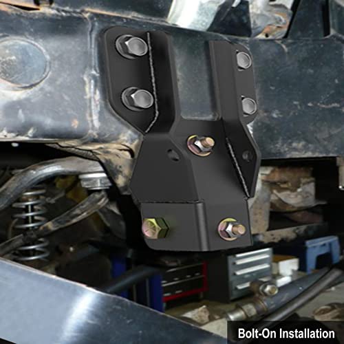 Front Track Bar Brace Compatible With Jeep Wrangler Jk 2007-2018，High-Strength Steel,Bolt-On Installation，Part# 8069-01 Alternative #TOP1