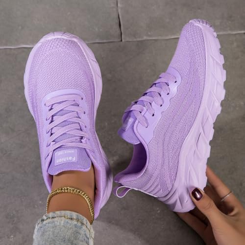 Image of Womens Tennis Shoes Sneakers Walking Running Gym Athletic Slip Resistant Shoes Casual Workout Shoes for Women Lightweight Breathable Comfortable