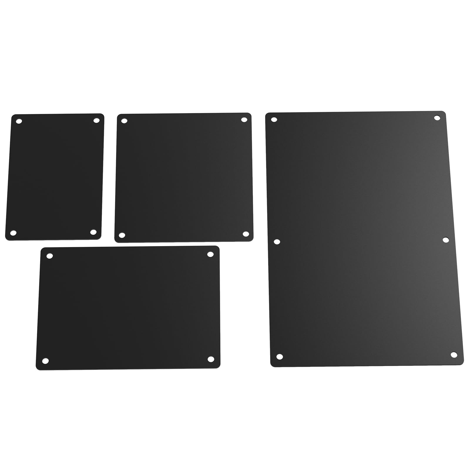 NICECNC Schwarz Fender Warning Tag Board Aufkleber Compatible with Yamaha Raptor 700 2013-2024, Raptor 700R 2013-2024, YFZ450R 2014-2024