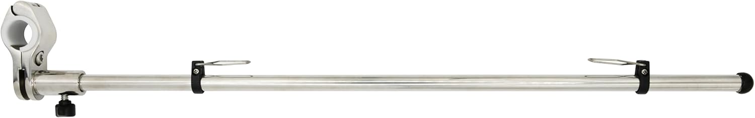 Vinland Marine Flag Holder with Pole 21" Pole, 304 Stainless Steel Boat Flag Poles Marine, Boat Tower Flag Holder, for Boat Quarantine Flag, Boat Flag Pole Kit