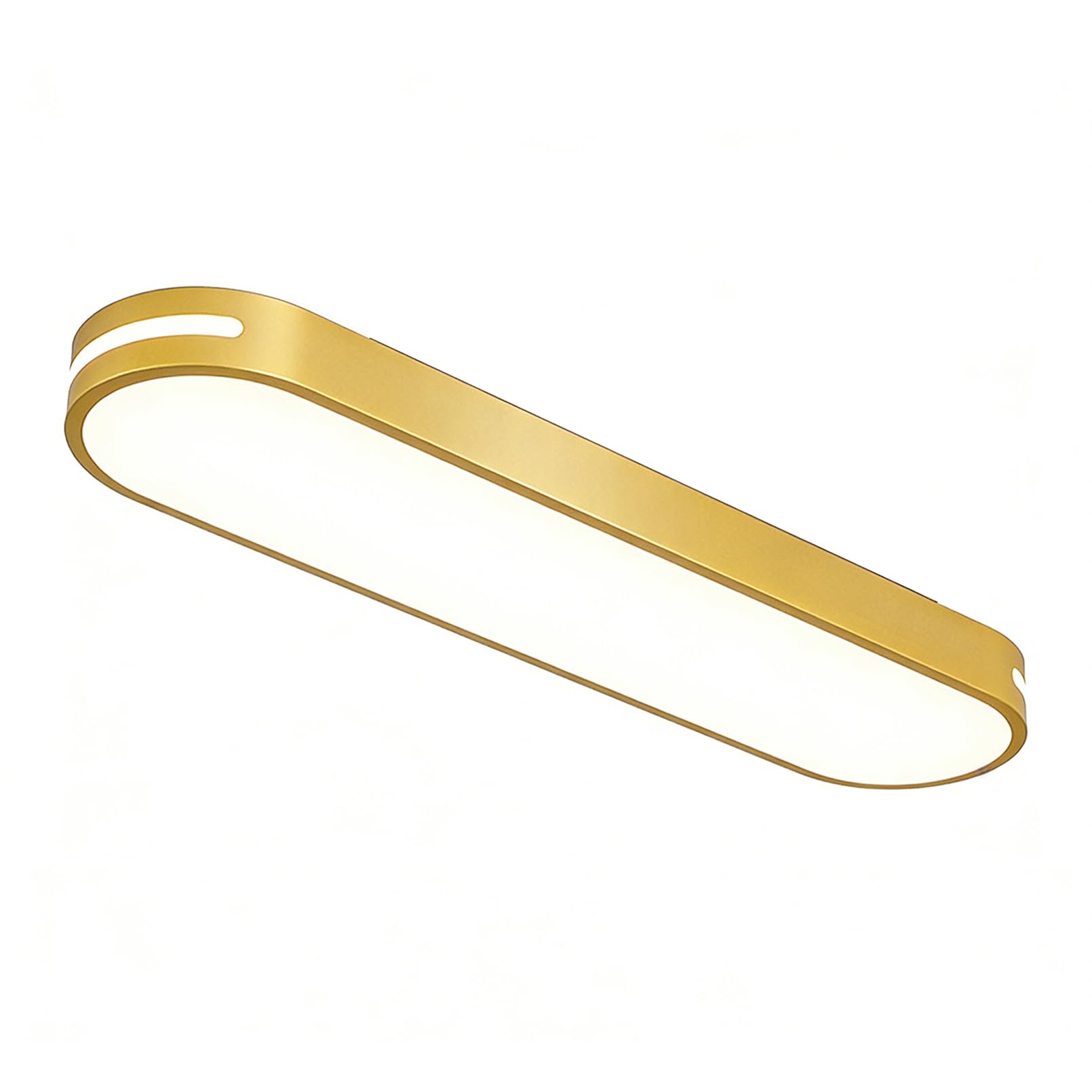 ANBTUKJ 3000K/4000K/6000K CCT Dimming LED Lamp, Indoor Lighting for Laundry Room Household-35cm-Gold