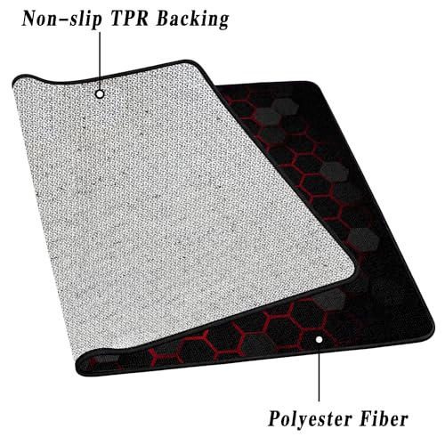 Tapis de chaise gaming antidérapant pour protéger le parquet des rayures 200x260 - 5