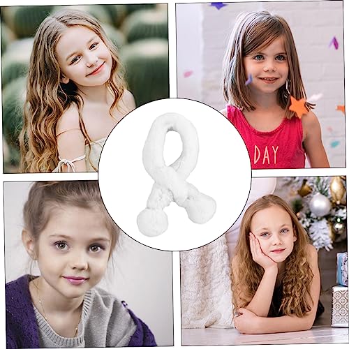 1pc and Girls Plush Scarf Creative Neck Warmer for Thick for Toddlers Boy Girl Holiday Outfits2