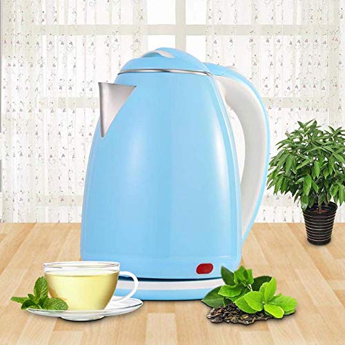 Tetera eléctrica de acero inoxidable con doble capa antivuelco miniatura 5