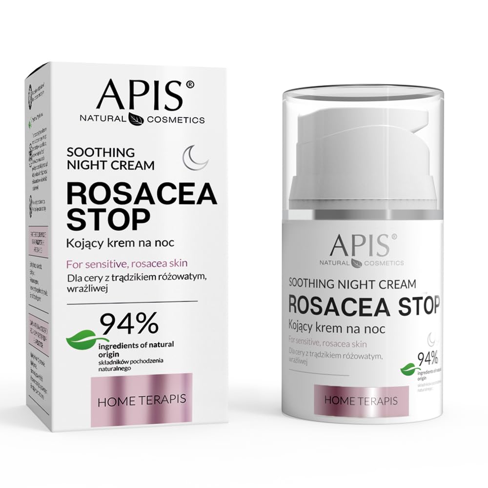Apis Beruhigende Gesichtscreme 50 ml, mit Pflanzenextrakten, 94% natürlichen Inhaltsstoffen