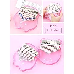 Mini Doigt Kalimba Pouce Piano Kalimba 17 Touches Cristal Rose Transparent Pouce Piano Acrylique Afrique Kalimba Doigt… - Les Beatles, Paul McCartney, John Lennon, RIngo Starr, George Harrison Mini Doigt Kalimba Pouce Piano Kalimba 17 Touches Cristal Rose Transparent Pouce Piano Acrylique Afrique Kalimba Doigt… – Image 5