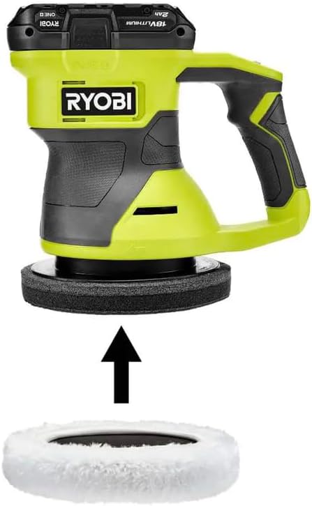 PCL460B Fits for RYOBI 18V Cordless 6 in. Two Speed Random Orbit Buffer (Tool Only)