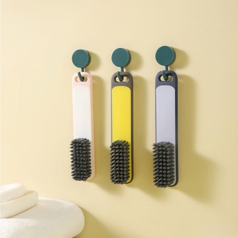Portable Shoe Brush Soft Bristles for Cleaning Shoes Non Serious to