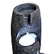 Teamson Home Garten Outdoor Brunnen Moderner 3-stufiger Kaskaden-Urnenbrunnen mit LED-Lichtern, Einstellbarer Fluss, schwarzes Steinoptik-Finish