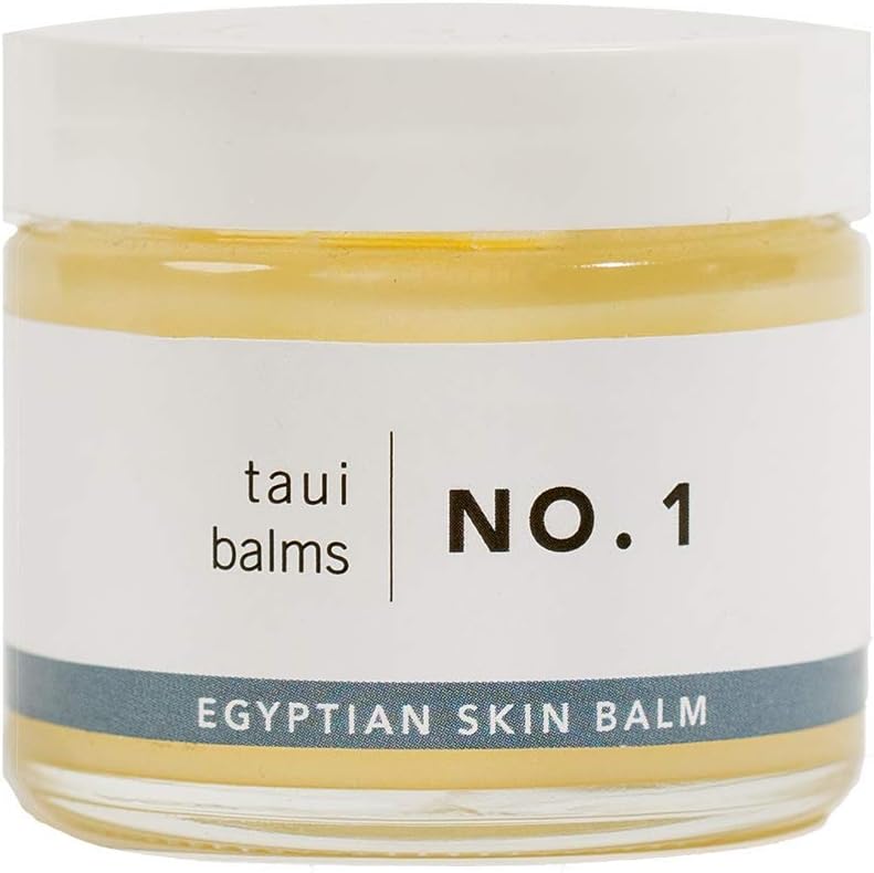 Taui Balms All Purpose Organic Egyptian Skin Balm, unscented (2-oz). Use on body, face, sensitive skin, eczema, psoriasis. Safe for kids & pets. Made in the USA with local, raw ingredients.…