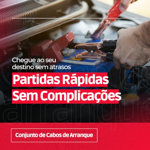 Cabo para Chupeta e Bateria de Carro - 200a e 2m