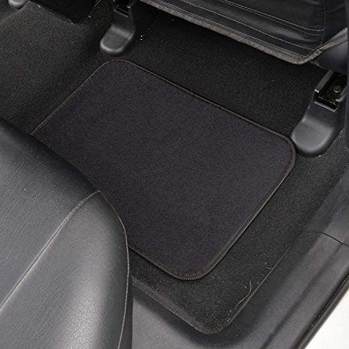 Bdk Mt-120-Cc Interlock Car Floor Mats-Secure No-Slip Technology For Automotive Interiors Inter-Locking Carpet, 4 Piece, Charcoal #TOP4