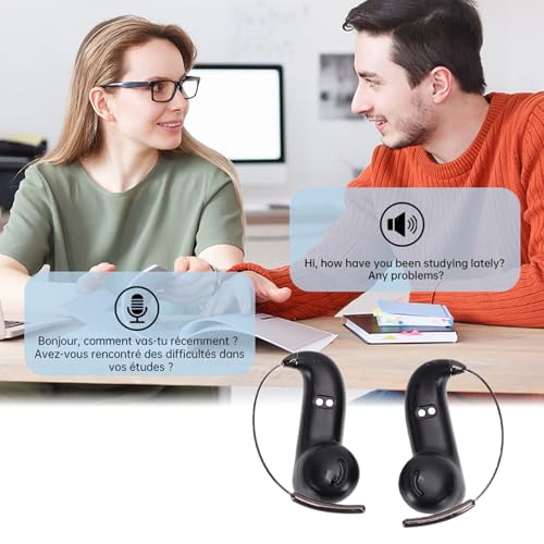 Auriculares Bluetooth con Traductor Inteligente y Gancho de Oreja miniatura 7