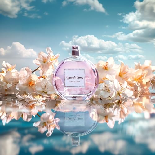 AGUA DE LUNA - Elixir Floral 200 ml, Colonia Mujer, Perfume en Formato Spray, Eau de Toilette Natural y Femenina, Aroma Cítrico y Floral, Fragancia Fresca de Larga Duración - imagen 8