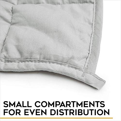 YnM Weighted Blanket — Heavy 100 OekoTex Certified Cotton Material
