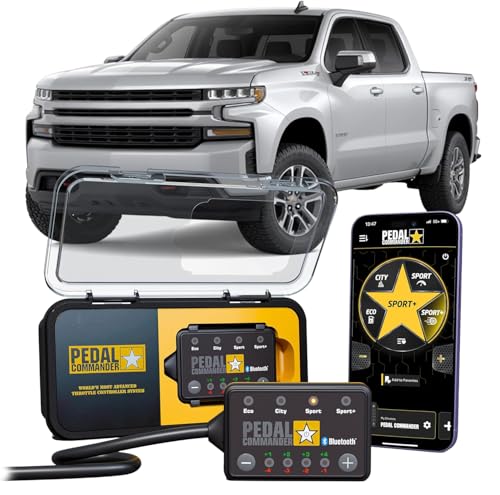 Pedal Commander for 2019–2026 Chevrolet Silverado 1500: Better Throttle Response for Towing, Hauling, and Highway Driving