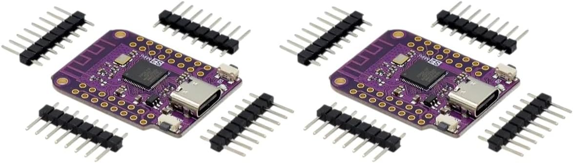 with Psram 2Pcs | Esp32 S2 Mini V1.0.0-Lolin WF Iot Board Based Esp32-S2Fn4R2 4Mb Flash 2Mb Psram Micropython Development Board for