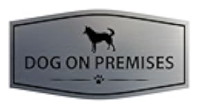 Fancy Paws Dog Sign, Wall or Door by Motto Lita