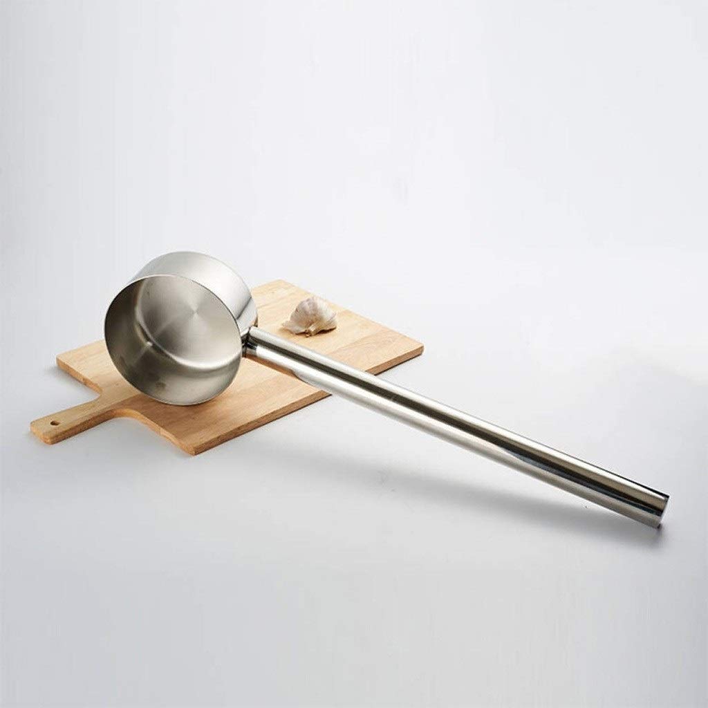 Cucharón de Sopa Acero inoxidable grande que sirve Cucharón 19.29" manija extendida de grado comercial Cucharón Inicio Cocina Jardín pala de agua Cazo para Sopa Cazo de Cocina