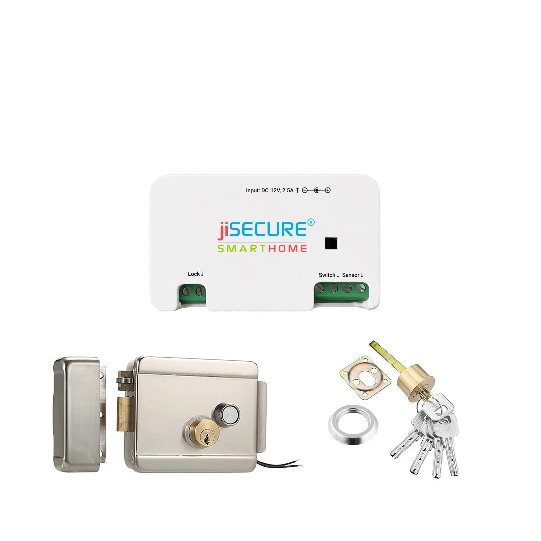 Smart Door Lock Controller with Electronic Lock | WiFi and Bluetooth Connectivity, App-Based Access Control, Android and iOS Compatible-picture-12