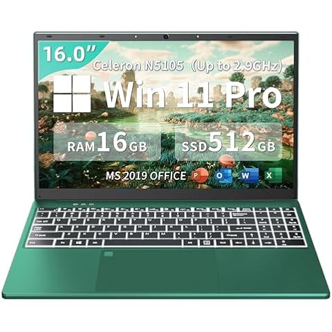 Fsjun HJC160 16 inch Laptop with SSD Cover