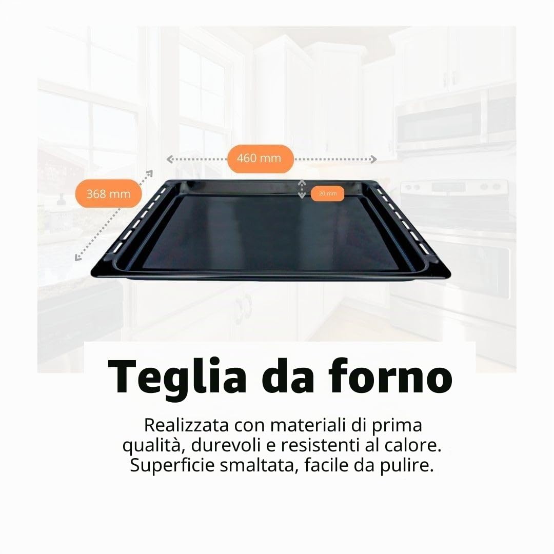 Recamania Set griglia e vassoio forno Teka 370 x 460 mm
