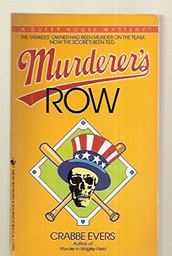 MURDERER'S ROW. B000GLPTMC Book Cover
