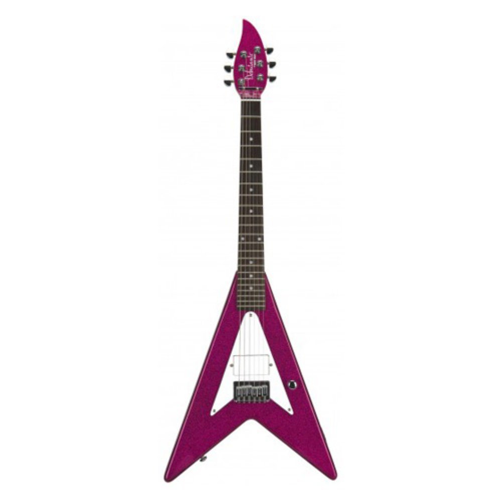 Daisy Rock Debutante Comet Short Scale Electric Guitar - Atomic Pink