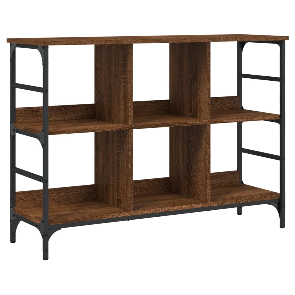Credenza marrone effetto rovere, 102 x 32 x 73,5 cm