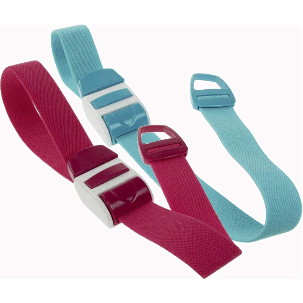Profi-Stauschlauch, 2 Stück Venenstauer pink + mint