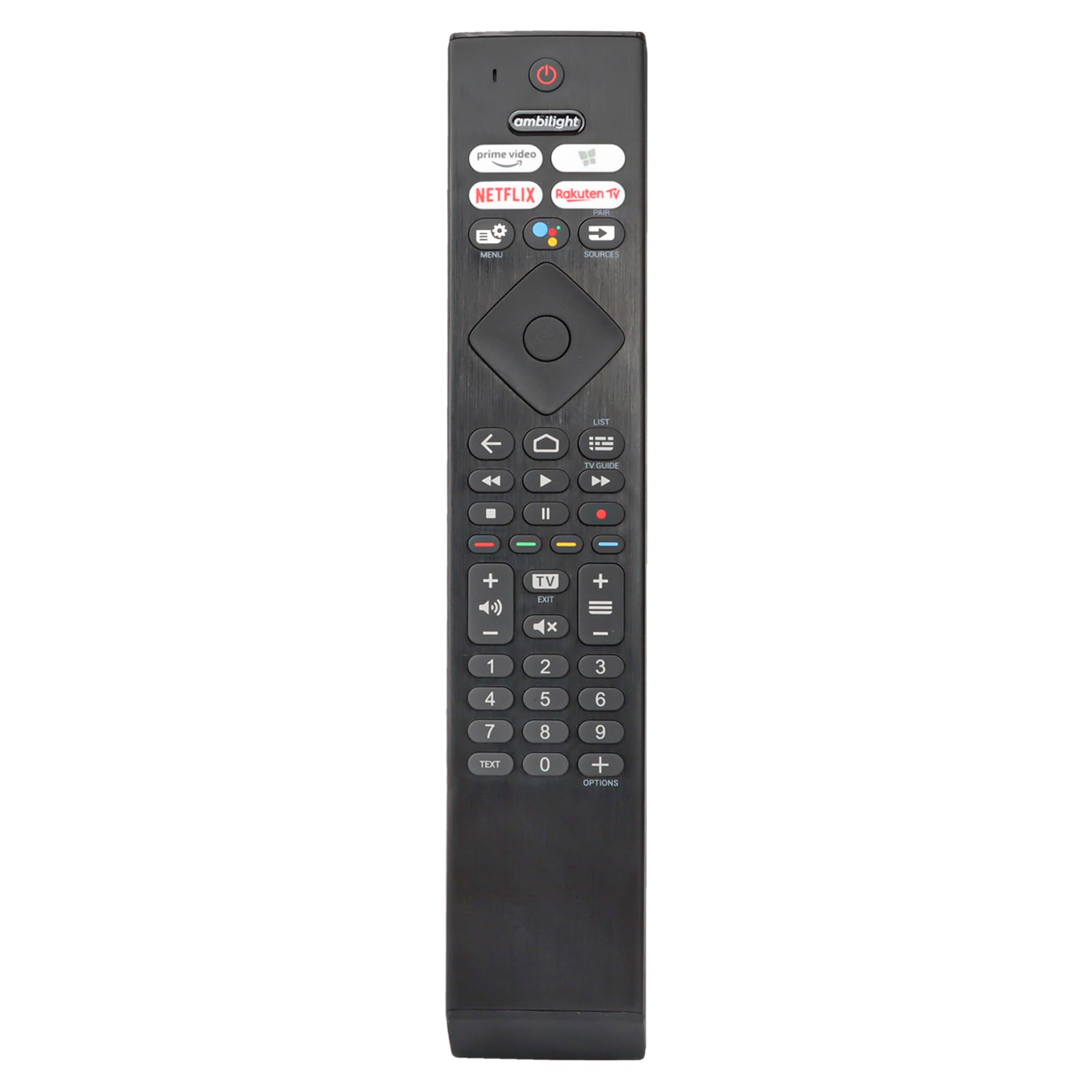 Pilot zdalnego sterowania głosem do telewizora Ultra 4K z przyciskiem Netflix RakutenTV 398GR10BEPHN0007HR