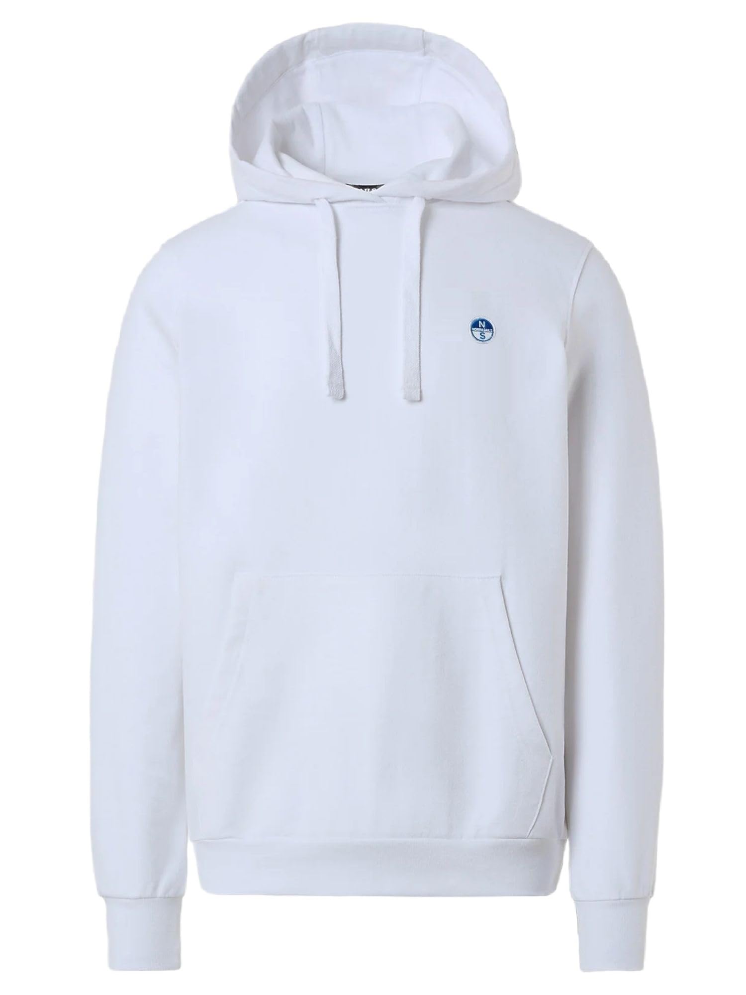 NORTH SAILS Sudadera con capucha para hombre con mini logotipo y bolsillo tipo canguro