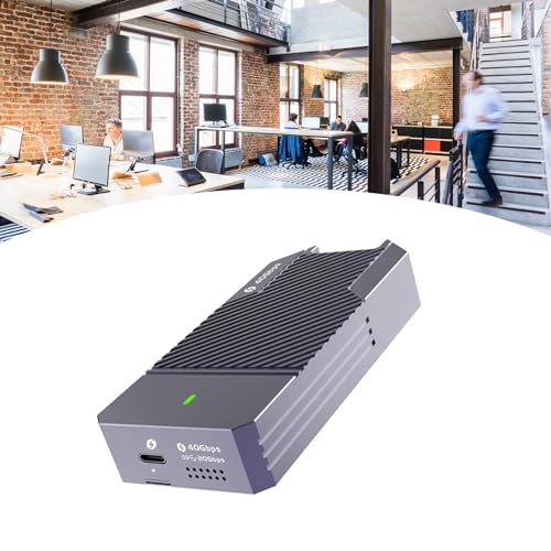 Carcasa externa M.2 NVMe para SSD 40Gbps SaditY miniatura 6