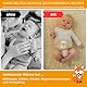 Baby Wärmekissen - Wärmegürtel Kirschkerne - Kirschkernkissen für Babys & Kleinkinder - Körnerkissen bei Bauchweh & Blähungen - Geschenk zur Geburt & Taufe
