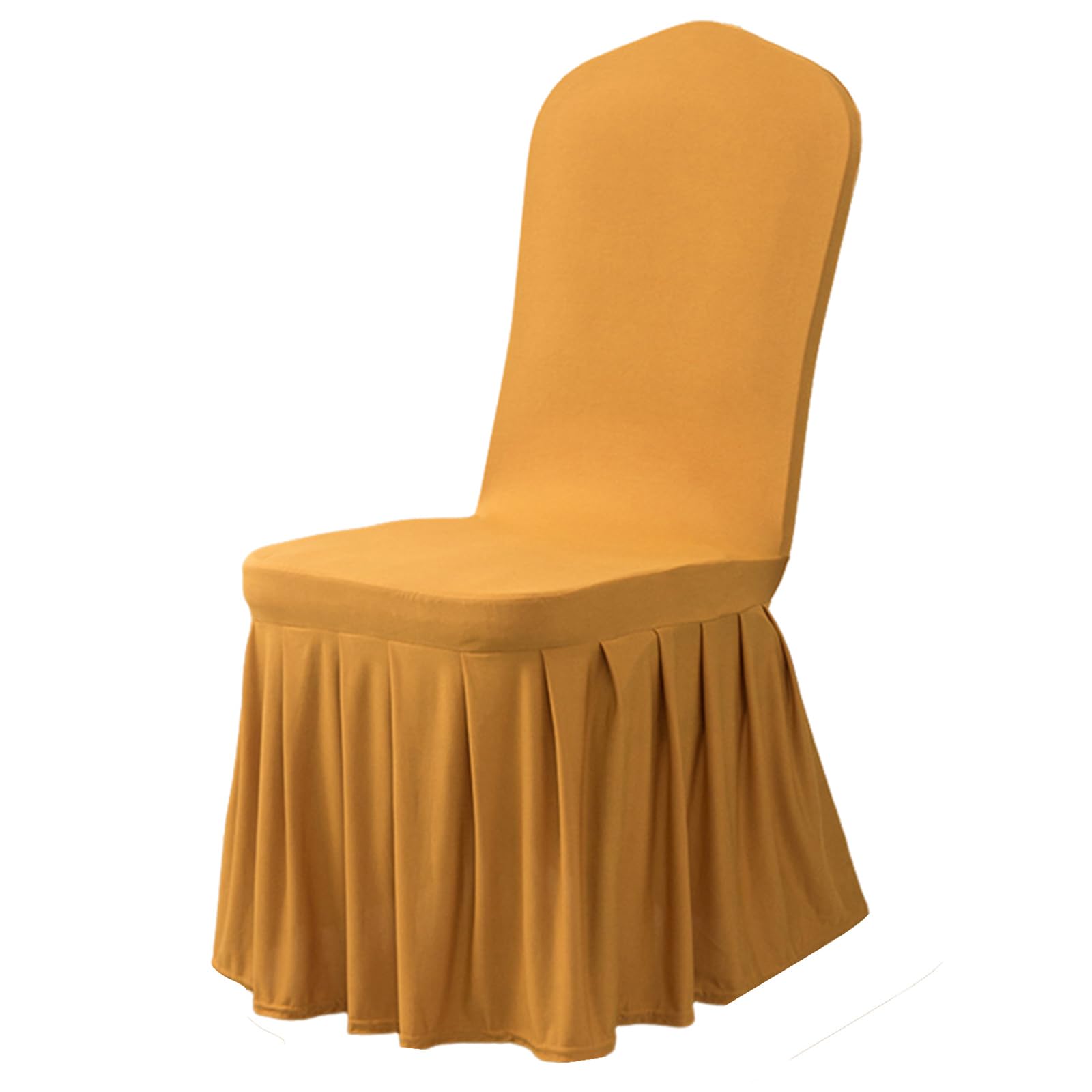 carotoe Thickened Stretch Chair Cover Chair Slipcovers for Dining and Banquets Wedding Party Decors Slipcover Anniversary Decors