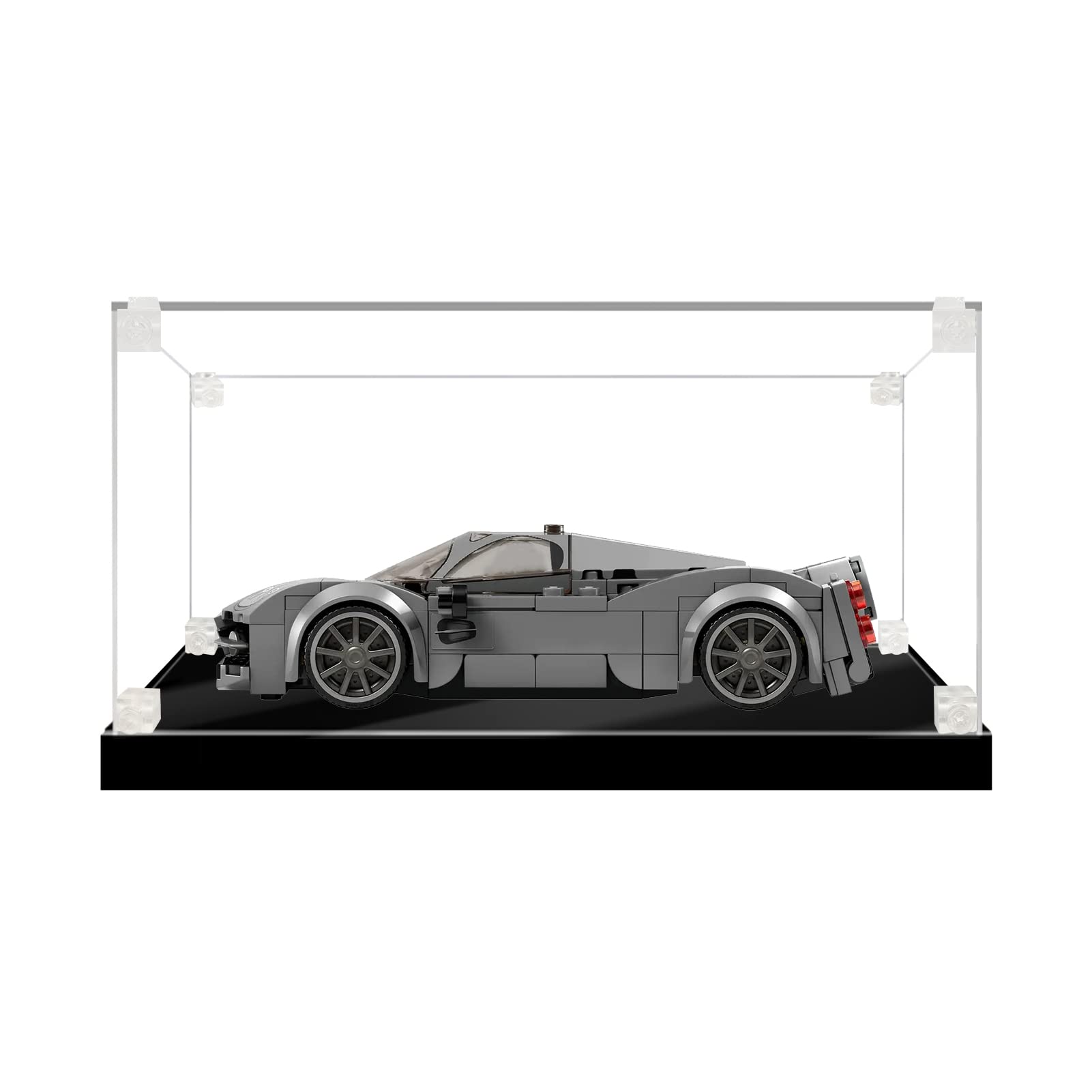 ICUANUTY Display Wall Plate for Le-go Technic McLaren P1 1:8 42172, Compatible with P1 McLaren, Gift Ideas for F1 Vehicle, Wall Mount Lovers, Wall Plate Only Dimensions: 75 x 45 cm