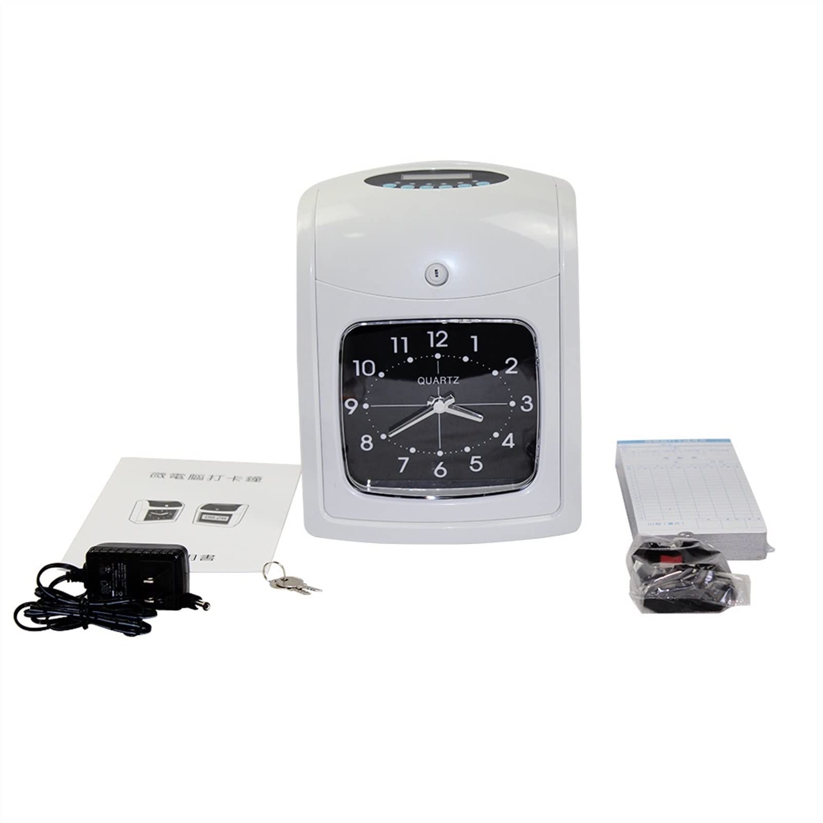 Orologio marcatempo, Tempo Orologio for impiegati K-8 Time frequenza Macchina Inglesi Tempo Carta frequentato Macchina Carta Carta Carta Accesso Orologio per Affari, Ufficio(AU)