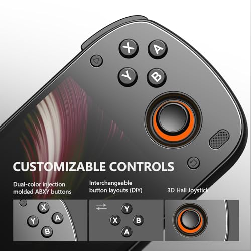 retroid pocket mini v2 handheld 392-inch oled screen 1240x1080 60fps portable android gaming handheld with wifi 6bt51 snapdragon 865 processor android 13 6128gb retro gaming handheld