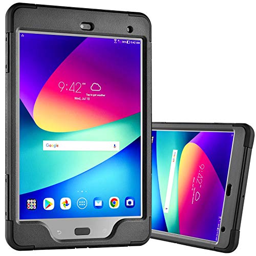 Asus Zenpad Z8s Case With Built In Screen Protector P00J Rugged Heavy Duty Slim Design Black Verizon Asus Zenpad Z8s Case With Built In Screen Protector P00J Rugged Heavy Duty Slim Design Black Verizon