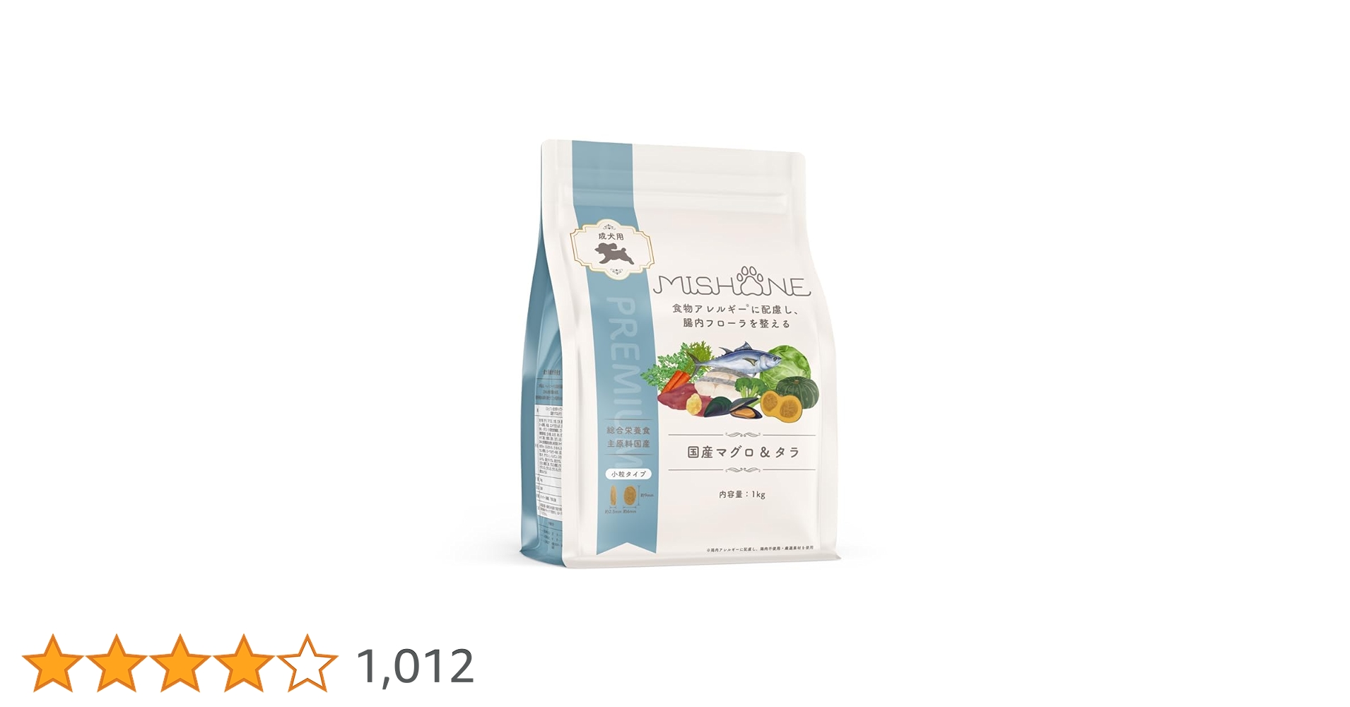 ミシュワン　ドッグフード Amazon.co.jp: ミシュワン ドッグフード 成犬用(国産鶏肉＆馬肉