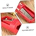 OSALADI 2Pcs Portable Handheld Pencil Sharpener Easy to Use Stationery Tool for Home Office and Classroom Design Efficient Manual Sharpener for All Pencils